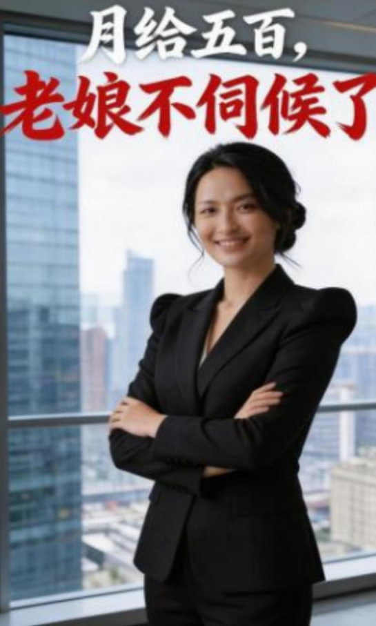 月给五百，老娘不伺候了