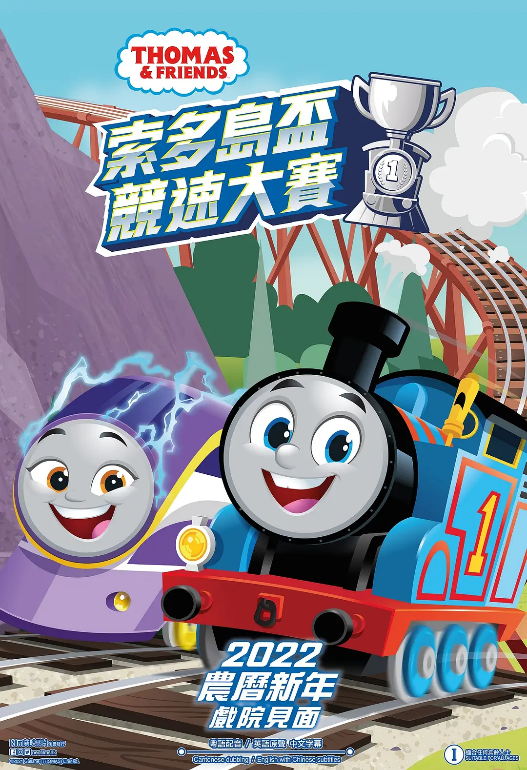 Thomas&Friends索多岛杯竞速大赛