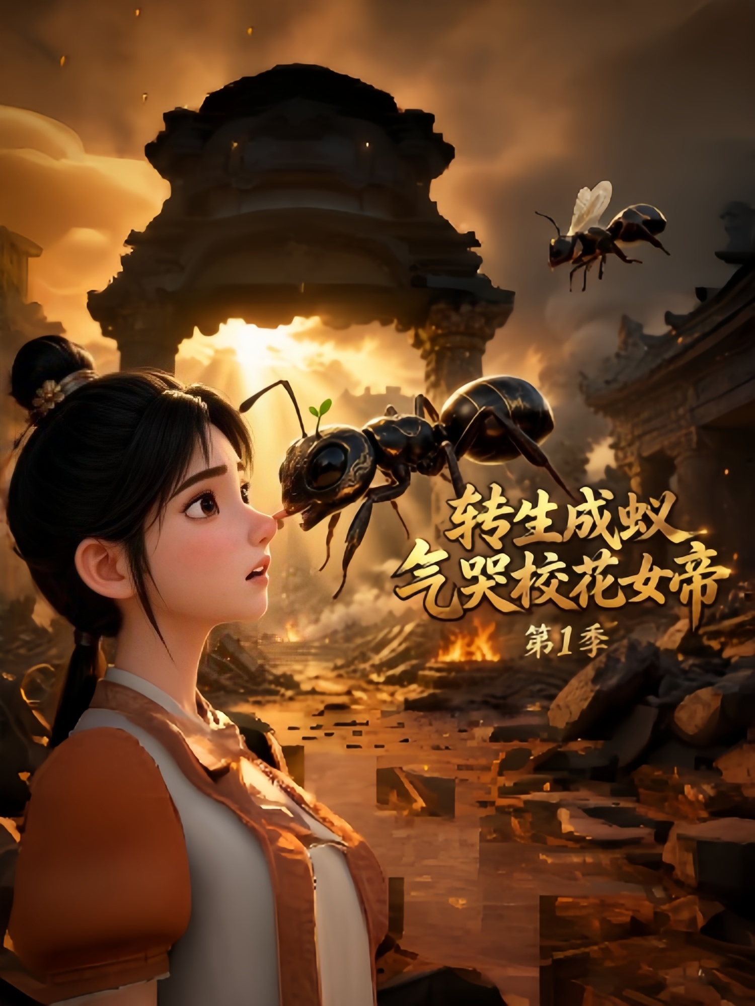 转生成蚁，气哭校花女帝（第一季）