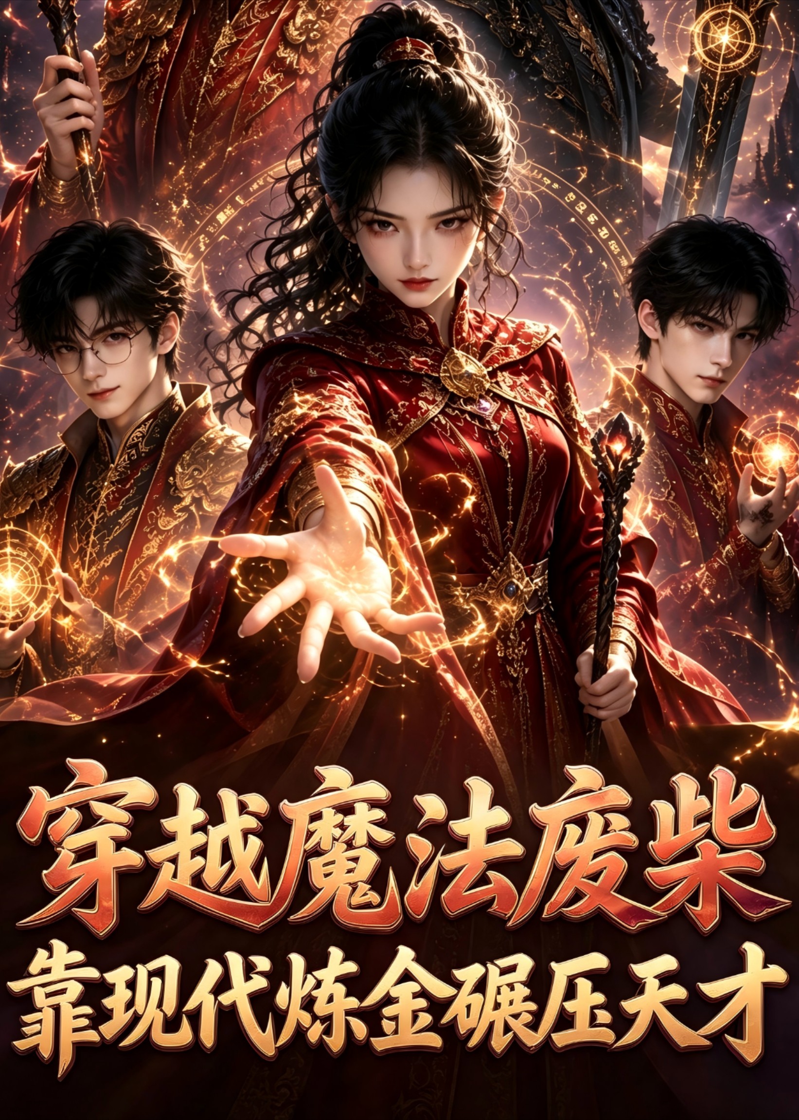 穿越魔法废柴，靠现代炼金碾压天才