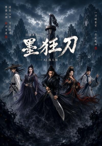 行道者之墨狂刀AI真人版