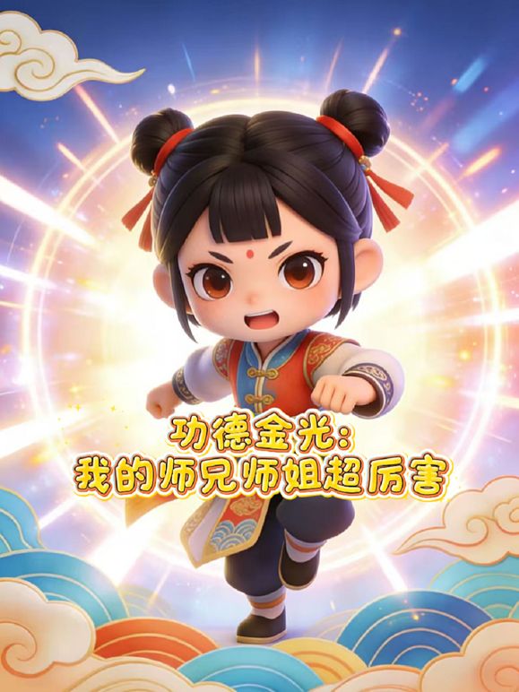 功德金光，我的师兄师姐超厉害动态漫画